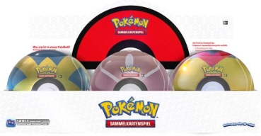 Preview: Pokeball Tin Frühjahr 2022 - Deutsch (1x zufällige Tin)